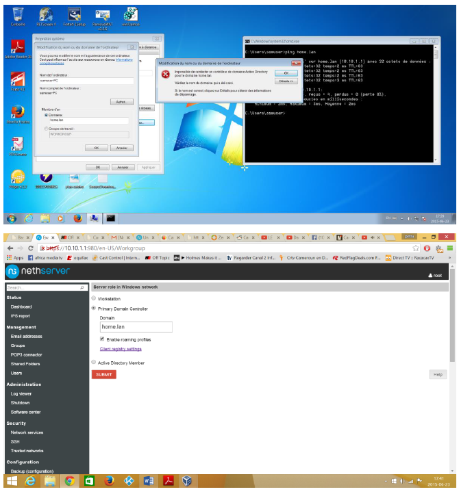 Unable to join windows 7 client to nethserver domain - Support - NethServer  Community