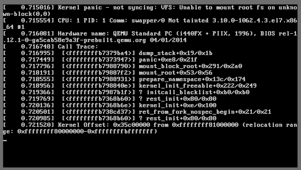 Kernel panic фото