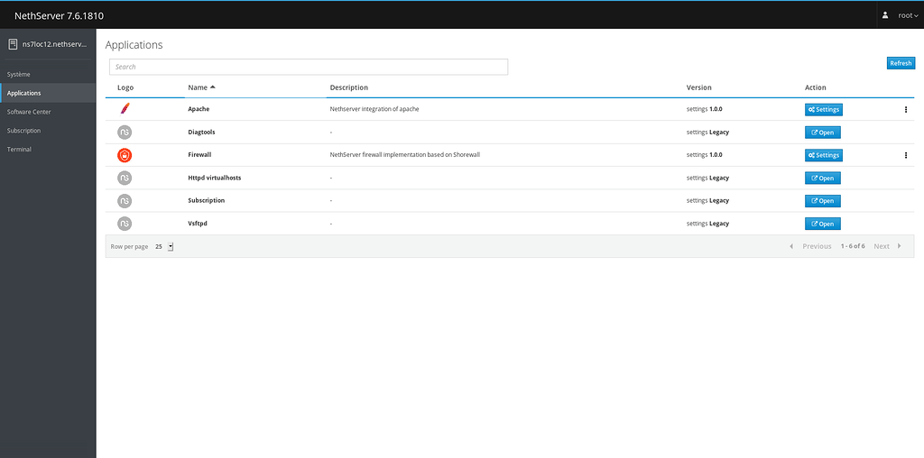 New Apache integration in cockpit (Web server) - Feature - NethServer ...