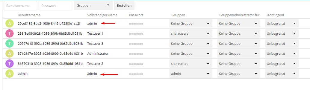 Nextcloud admin-account - Support - NethServer Community