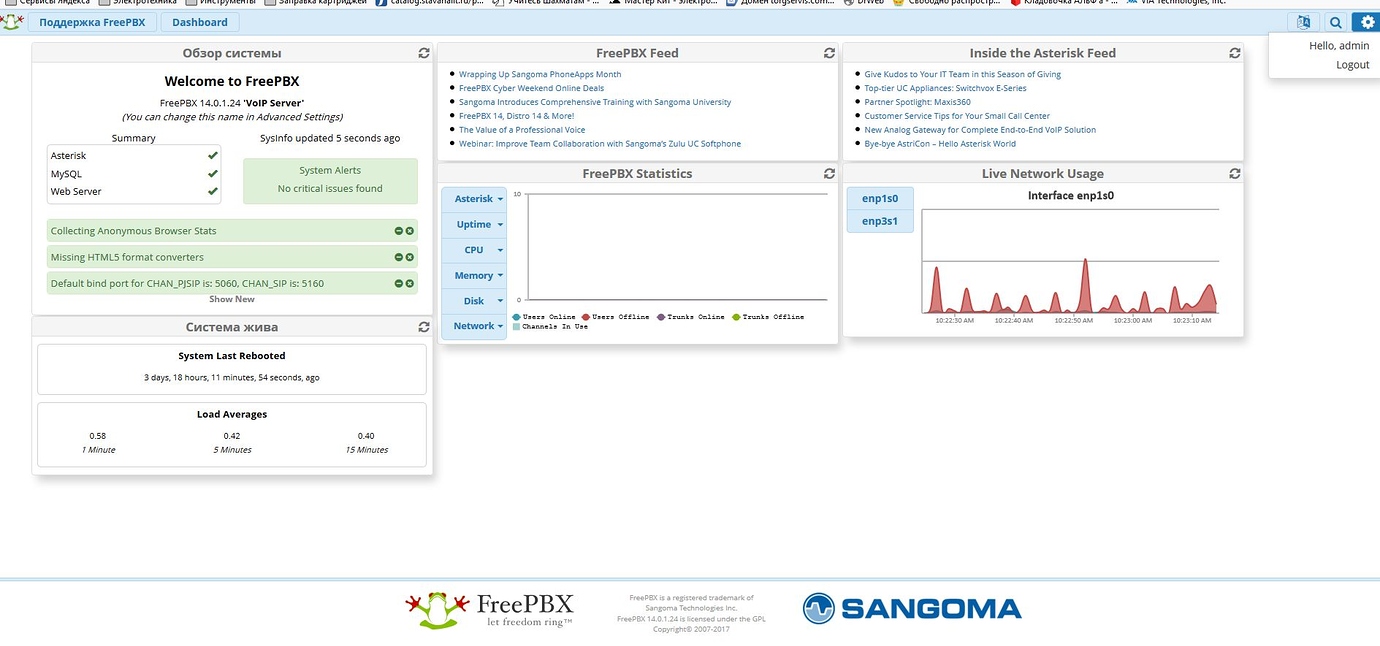 Freepbx план нумерации