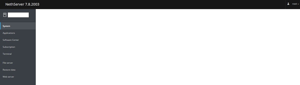 Cockpit only show blank page - Support - NethServer Community