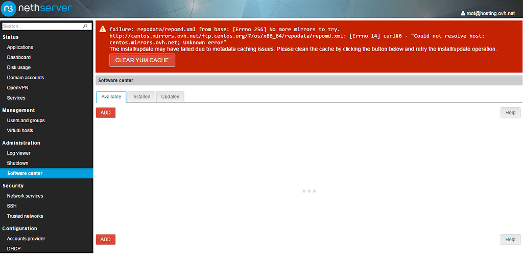 DNS Issue (probably bug) - Support - NethServer Community