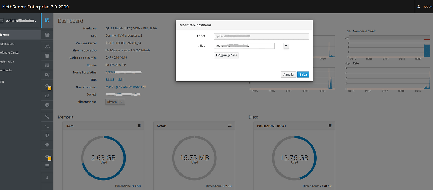 Onlyoffice certificate problem - Support - NethServer Community