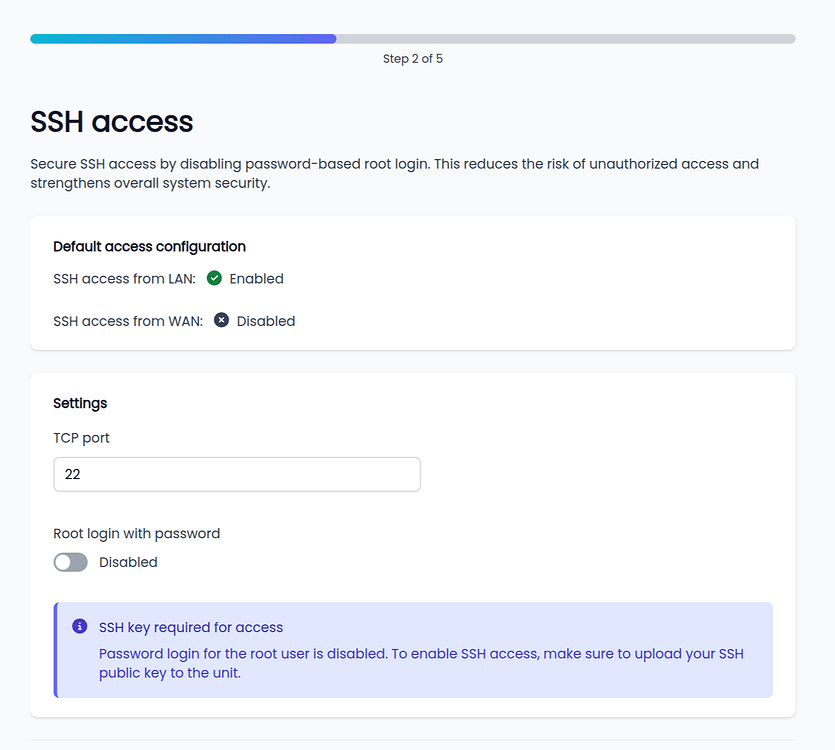 NethSecurity project milestone 8.6 : High availability, Wizard setup ...