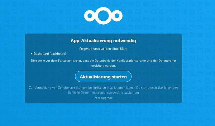 Nextcloud-Update2