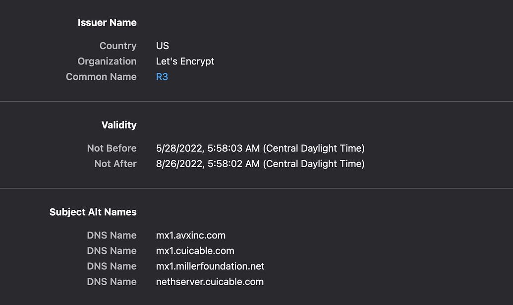 Expired Certificate - Support - NethServer Community