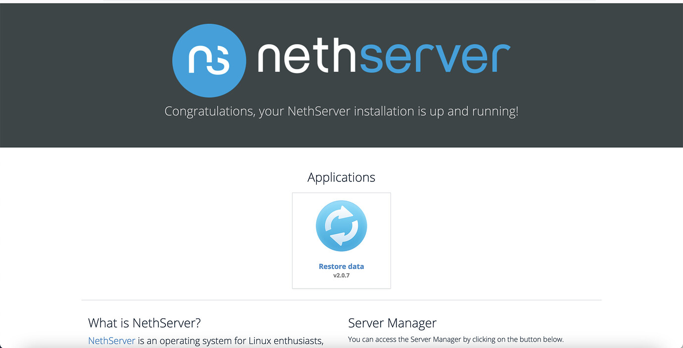 MeshCentral not reachable - Support - NethServer Community