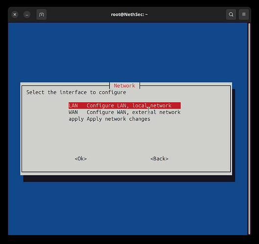 Select interface