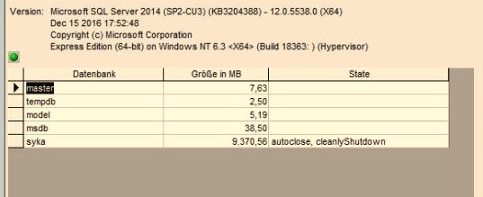 syka datenbank def