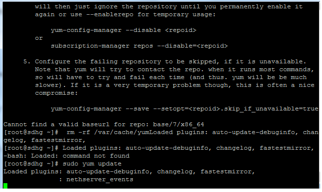 Cannot find a valid baseurl for repo base 7 x86 64 centos 7 как исправить