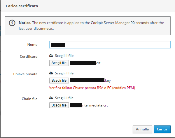 ssl error init private key not found
